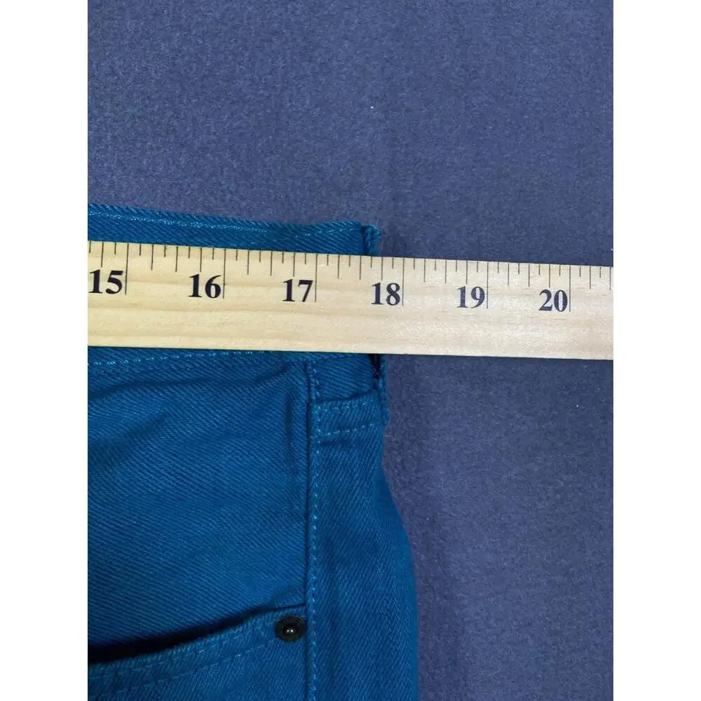 Levis 501 XX Jeans Men 38x30 36x30 Turquoise Original Fit Straight Button Fly